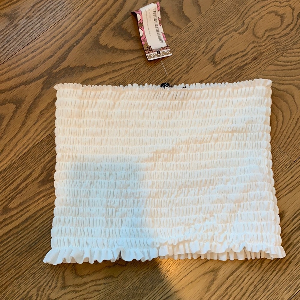 White tube top